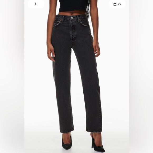Agolde Denim - AGOLDE Organic Cotton 90s Pinch Waist Jean - 25